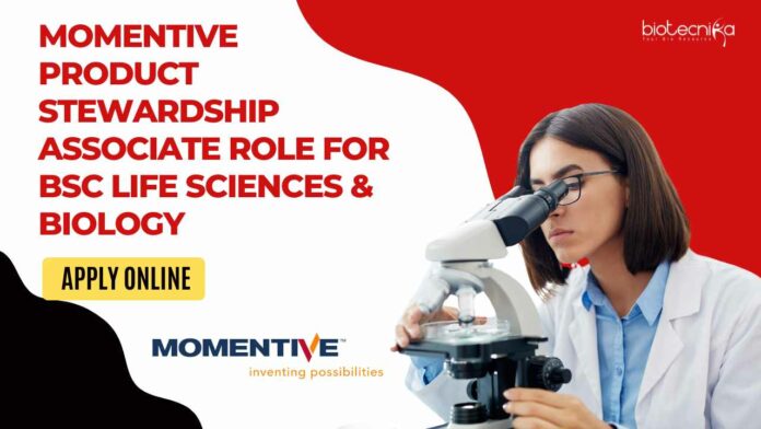 Momentive BSc Life Sciences Job