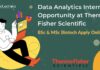 Data Analytics Intern Opportunity at Thermo Fisher Scientific, BSc & MSc Biotech Apply Online Data Analytics Intern Opportunity