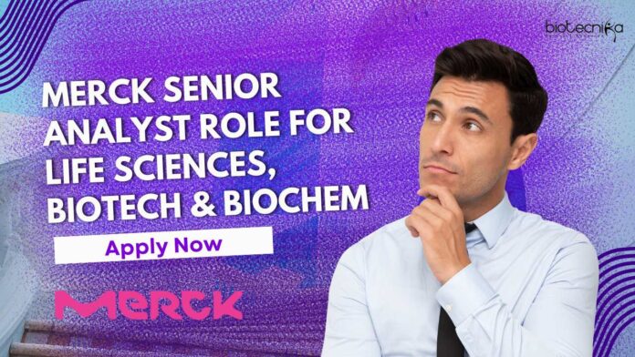 Merck Senior Analyst Role