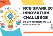 RCB SPARK 2024 Innovation Challenge – UG & PG Students Apply & Win Cash Prizes RCB SPARK 2024 Innovation Challenge
