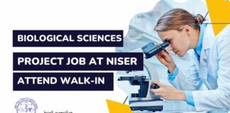 Biological Sciences Project NISER
