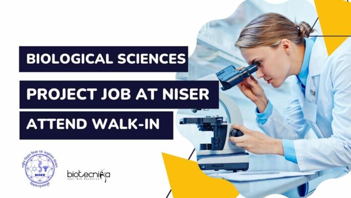 Biological Sciences Project NISER