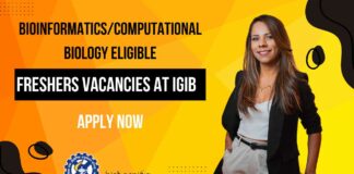 Freshers Vacancies at IGIB