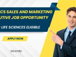 QTLomics Hiring For Sales