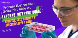 Protein Expression Scientist at Syngene