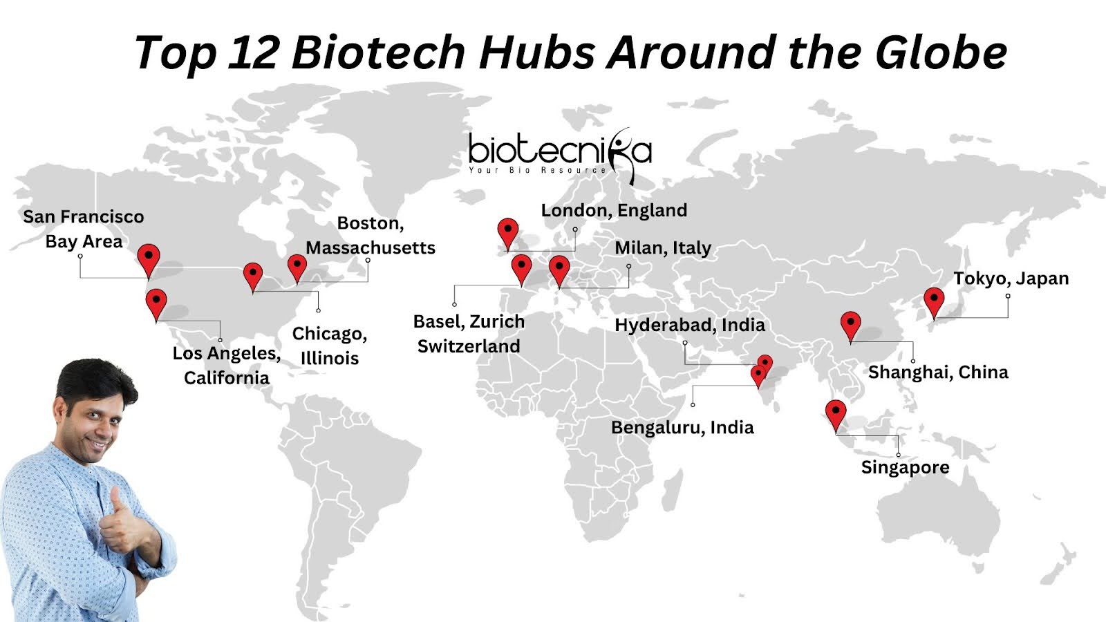 Top 12 Biotech Hubs