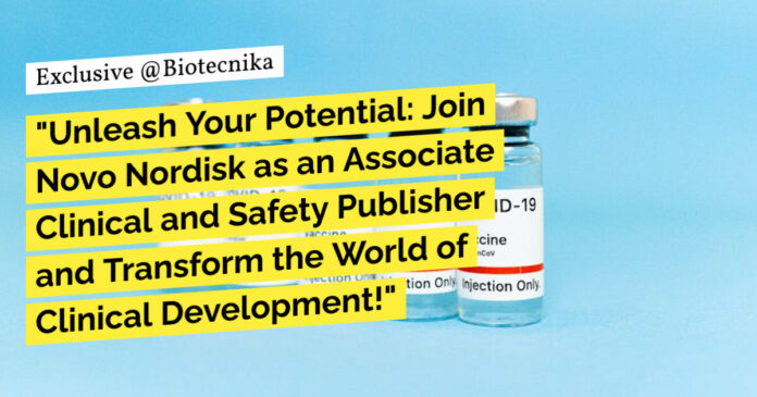 Novo Nordisk BSc Jobs, Apply For Associate Clinical and Safety Publisher Role