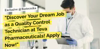 Microbiology QC Jobs at Teva Pharmaceuticals - Apply Online