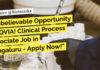 IQVIA Clinical Process Associate Job For BSc Candidates – Apply Now! IQVIA Clinical Process Associate Job For BSc Candidates - Apply Now!