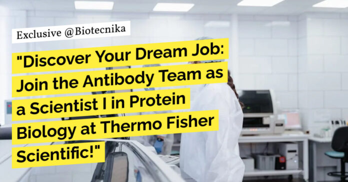 Freshers Life Science Jobs Thermo Fisher Scientific - MSc & PhD Apply Online