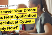 Cytiva Life Sciences Jobs - Apply Online For Field Application Specialist