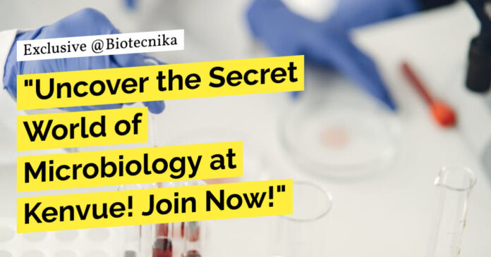 Microbiology Scientist Jobs at Kenvue - MSc Apply Online