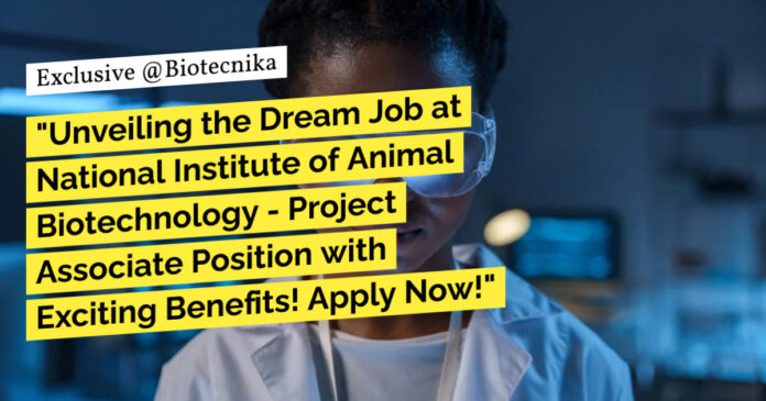 BRIC-NIAB Project Jobs For Life Sciences - Non-NET Candidates Apply Online