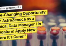 AstraZeneca Clinical Data Manager Position! BSc Apply Now