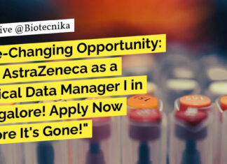AstraZeneca Clinical Data Manager Position! BSc Apply Now