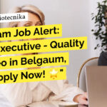 Diageo Quality Executive Job Opening - MSc Biotech, Biochem, Microbiology & Food Tech Apply Online