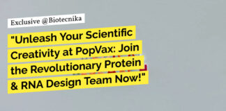 PopVax Hiring: Protein & RNA Design Scientist Vacancy Available