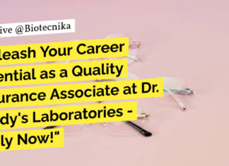 Dr Reddy's QA Vacancies - Life Sciences Apply Online Now