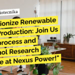 Nexus Power Hiring For Bioprocess and Bioethanol Research Associate - Apply Now