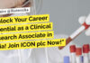 Remote/WFH Clinical Research Associate Job at ICON plc – Apply Online WFH Clinical Research Jobs at ICON plc - Apply Online