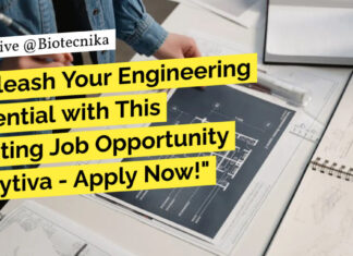 Cytiva BSc Biotech Jobs - Apply Online For Process Engineer Role