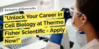 Thermo Fisher Scientist Jobs in Cell Biology, Apply Online Now