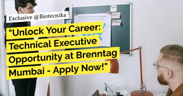 Brenntag Biotech Jobs - BSc & MSc Food Tech Apply Online