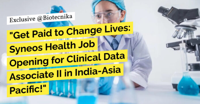 Syneos Health CDM Jobs - BSc Biological Sciences Apply Online