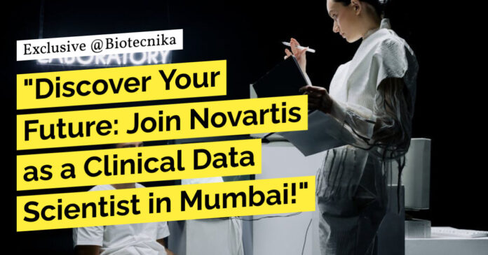 Novartis Clinical Data Scientist Position For BSc - Apply Online