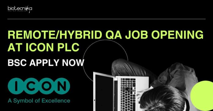 ICON plc Remote BSc Jobs