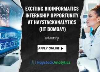 Bioinformatics Internship at HaystackAnalytics
