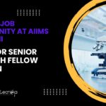 AIIMS Research Vacancy Recruitment - Life Sciences Apply For SRF Post