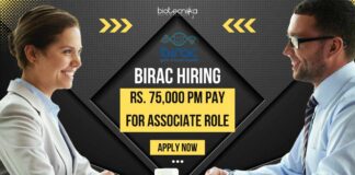 BIRAC Biological Science Vacancies