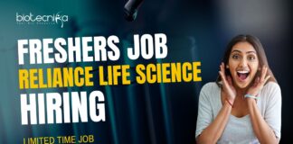 Freshers Job at Reliance