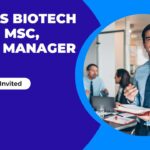 Premas Biotech Manager Role