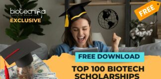 TOP 100 Biotech Scholarships