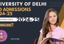 Delhi University PhD Admissions 2024-25