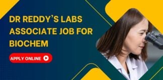 Dr Reddy's Labs Associate Job