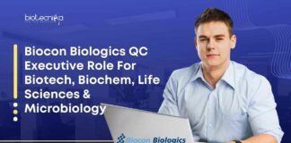 Biocon Biologics QC Executive
