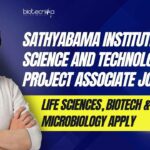 Sathyabama Project Job For Life Sciences