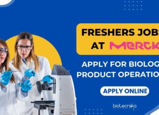 Merck Freshers Life Sciences Jobs