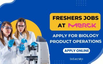 Merck Freshers Life Sciences Jobs