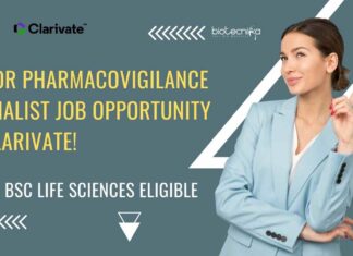 Clarivate Pharmacovigilance Specialist Job