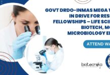 Govt DRDO-INMAS Mega Walk-In Drive
