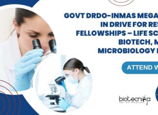 Govt DRDO-INMAS Mega Walk-In Drive