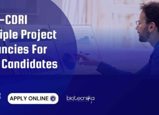 CDRI Bioinformatics Research Project Jobs