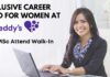 Exclusive Career Expo For Women at Dr Reddy’s – BSc, MSc Attend Walk-In Dr Reddy's Career Expo For Women 2024
