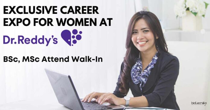 Dr Reddy's Career Expo For Women 2024