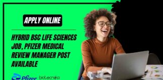 Pfizer BSc Life Sciences Medical Review