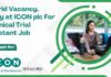 Hybrid Vacancy, Apply at ICON plc For Clinical Trial Assistant Job ICON plc Life Sciences Vacancies
